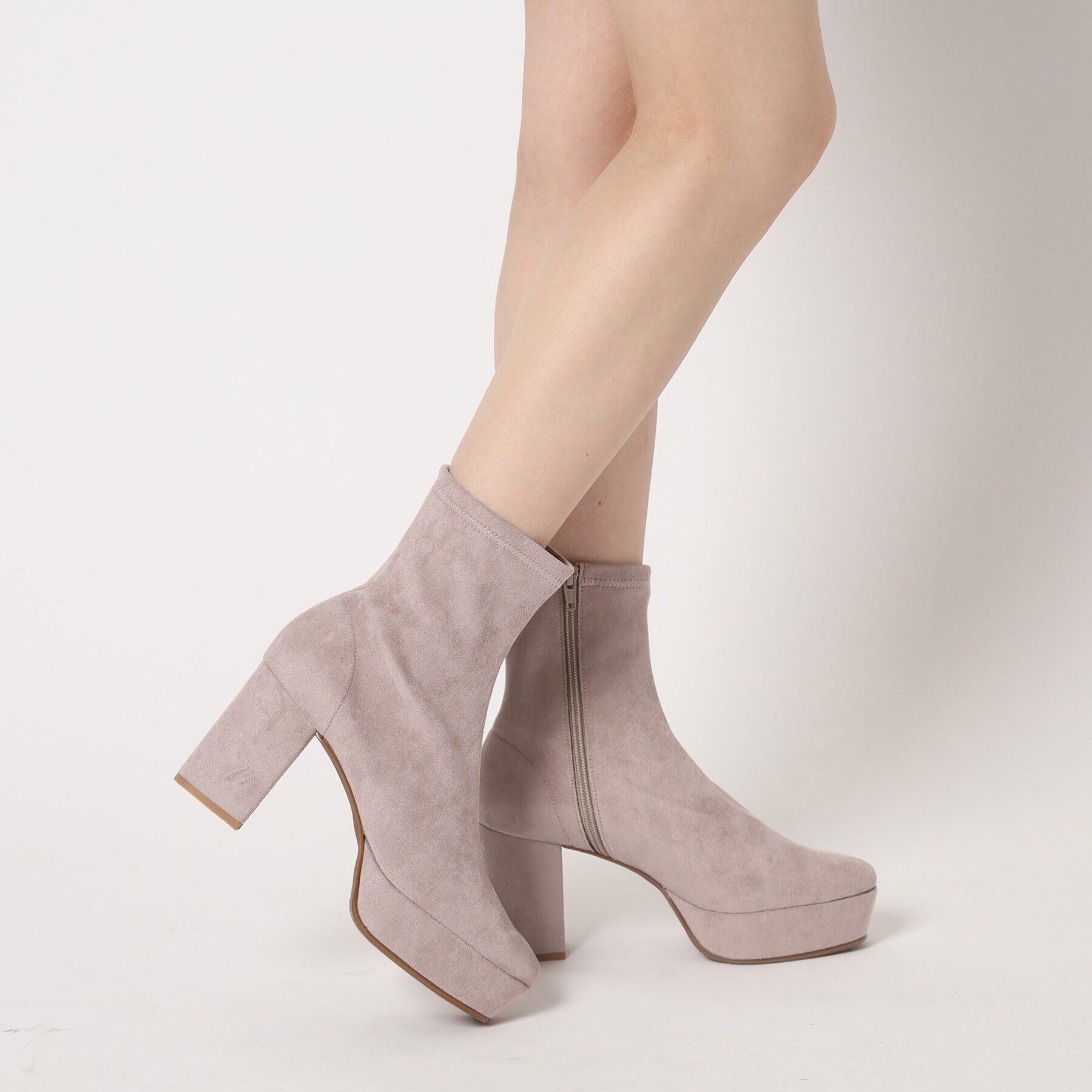 ESPERANZA「ゆる傾斜ショートブーツ」|ショートブーツ|