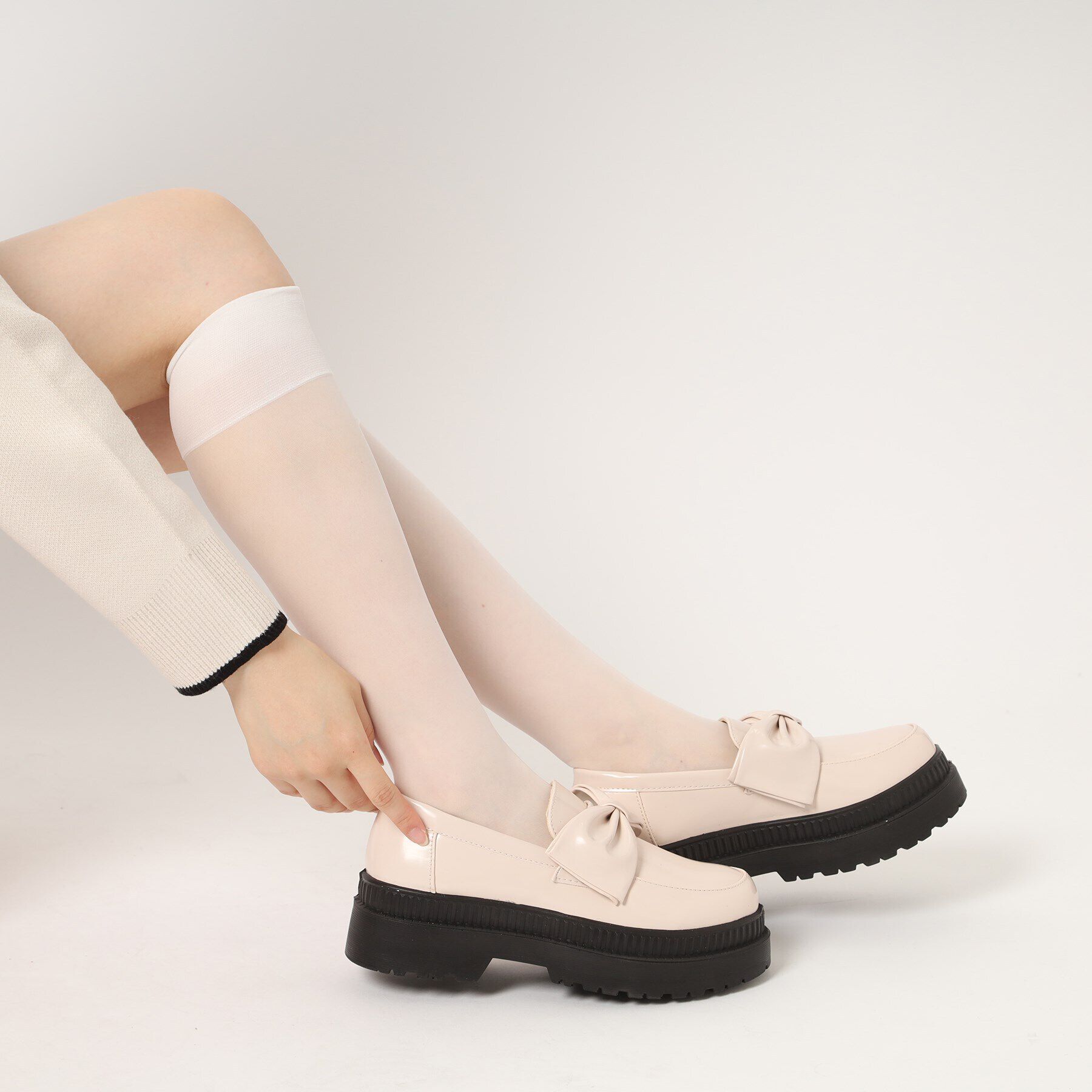 csT&P「リボンローファー」|パンプス|