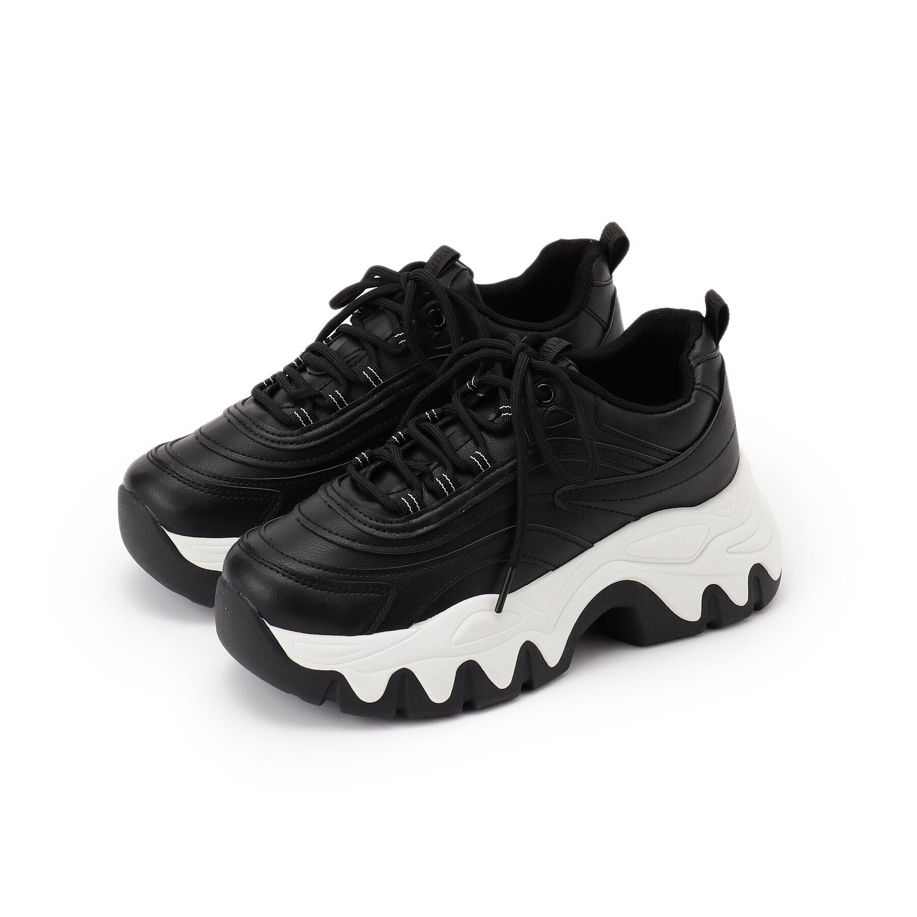 csT&P「厚底凹凸ソールスニーカー」|スニーカー|