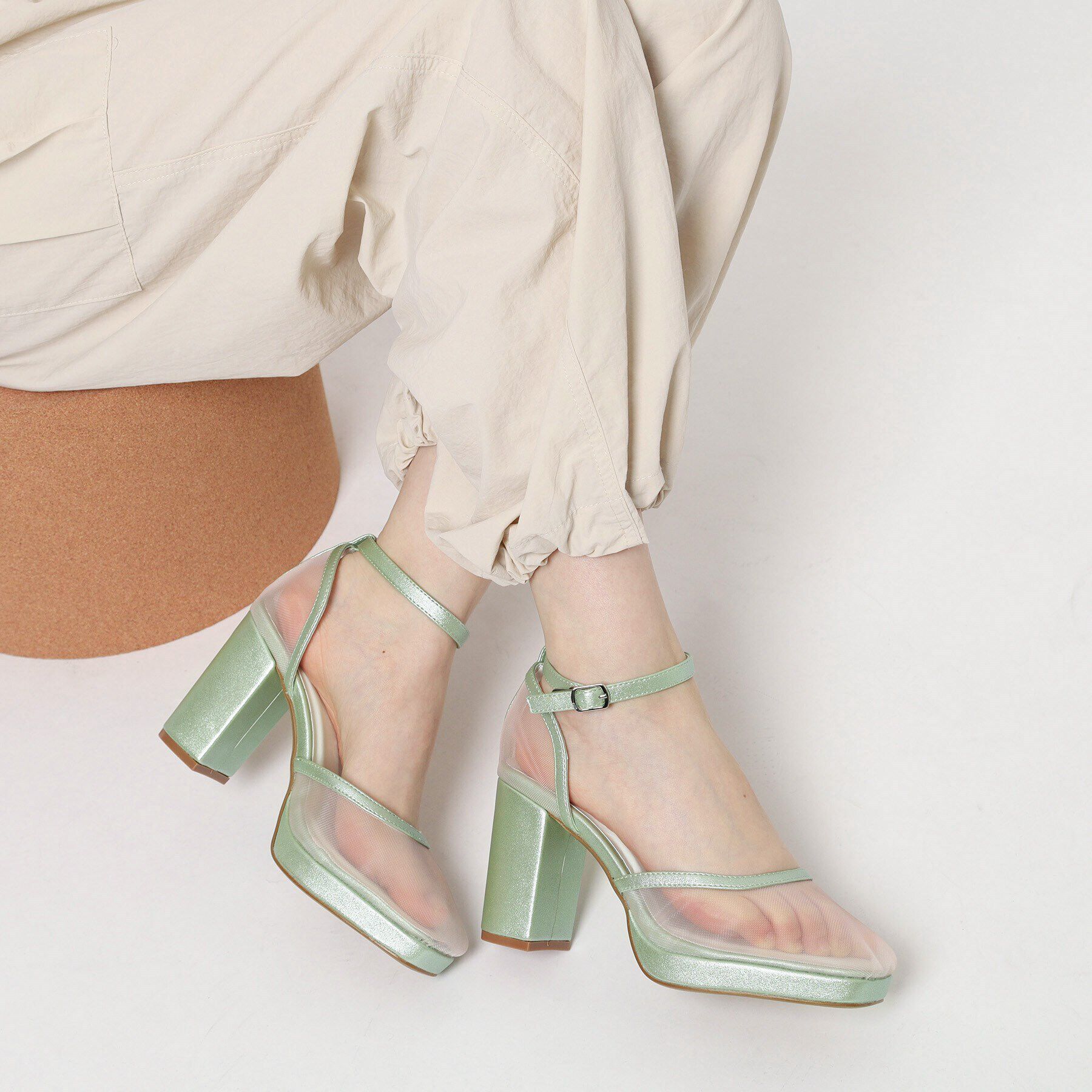 ESPERANZA「セパレートストレートヒール」|パンプス|