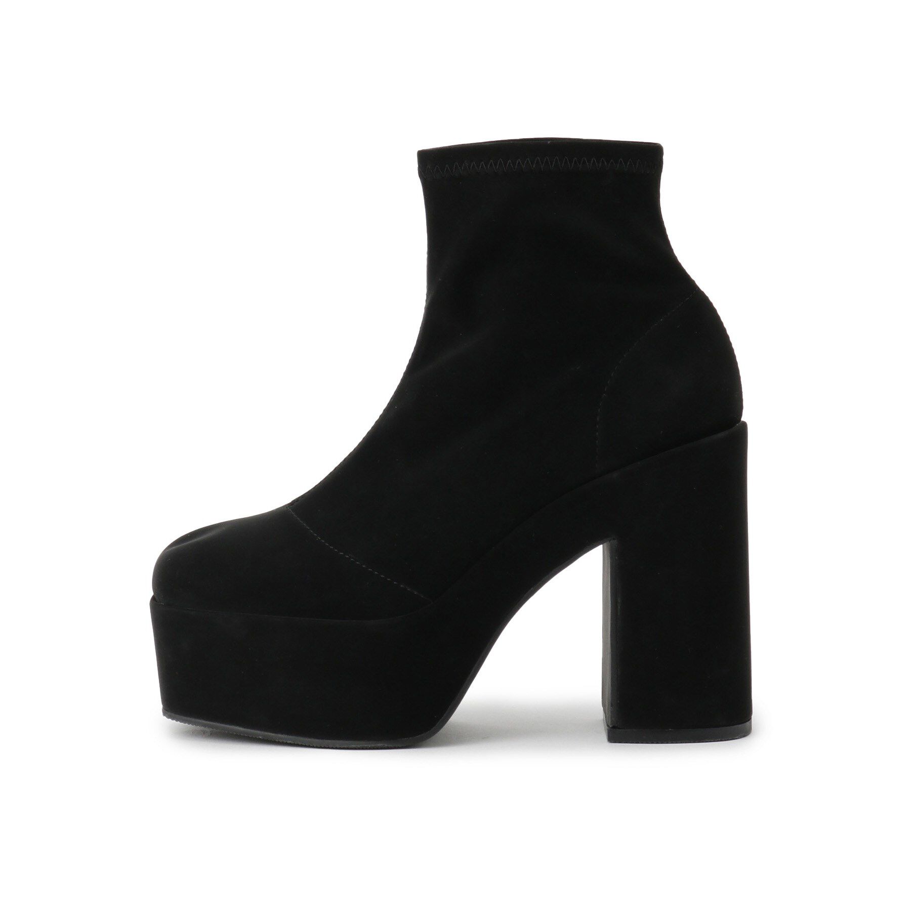 ESPERANZA「【ラク盛り／ショートブーツ】春まで履ける！！リピーター続出／脚長美脚 厚底ショートブーツ 26SS」|ショートブーツ|