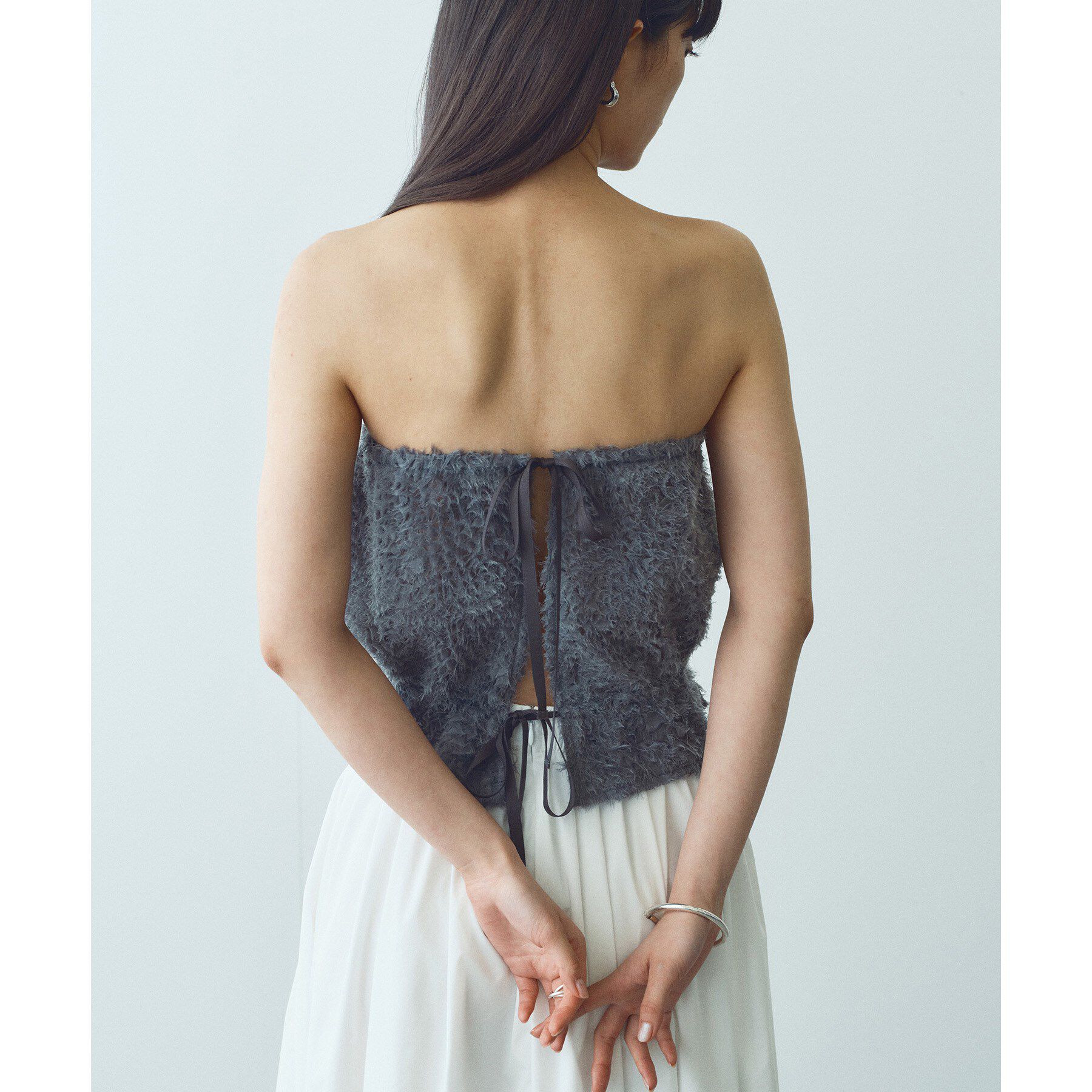 CODE A「Ribbon Tulle Duo」|Tシャツ・カットソー|