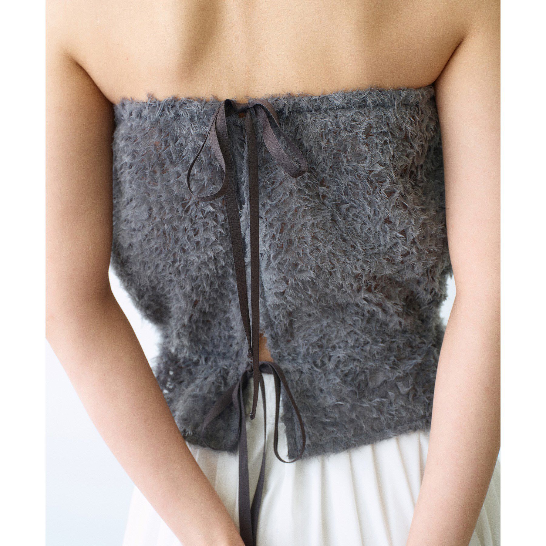 CODE A「Ribbon Tulle Duo」|Tシャツ・カットソー|