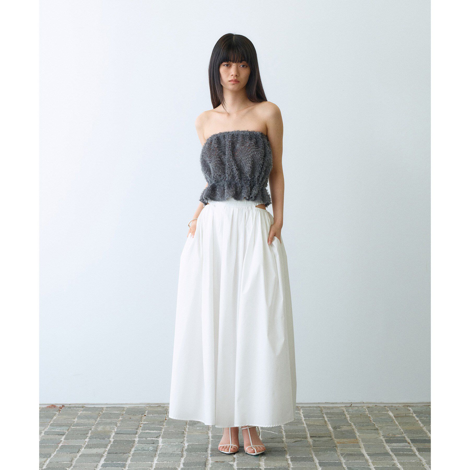 CODE A「Ribbon Tulle Duo」|Tシャツ・カットソー|