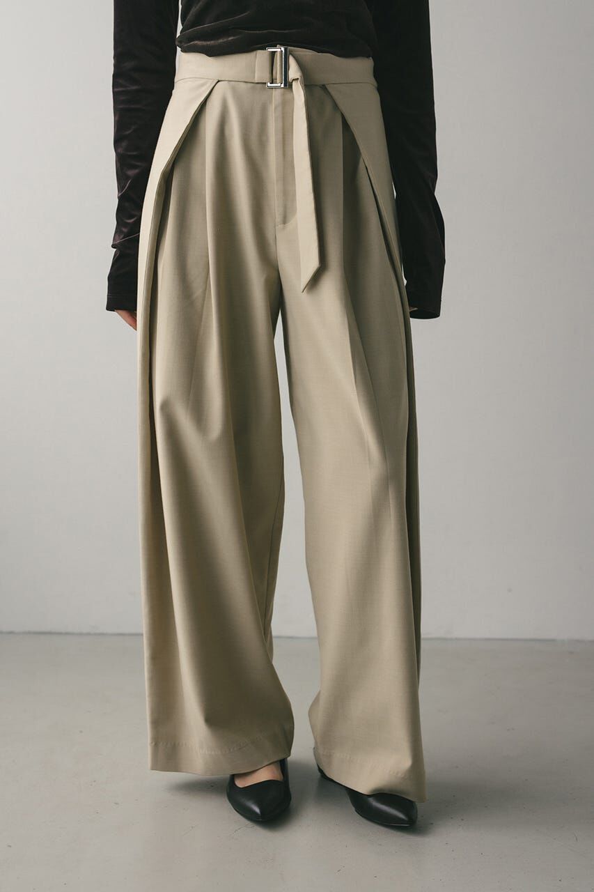 STYLEMIXER「ウエストデザインサイドラップパンツ」|その他|