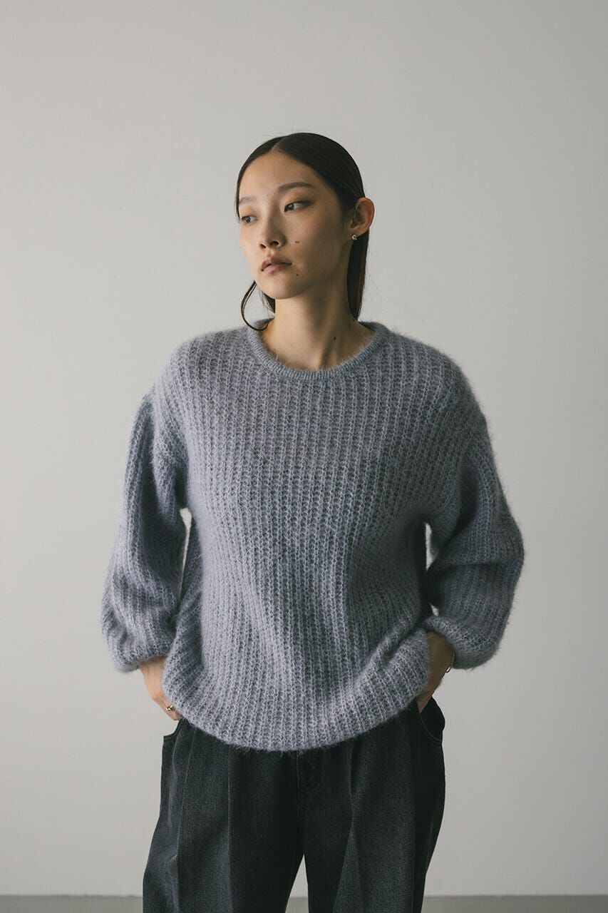 STYLEMIXER「ミックスヘアリーボリュームニット」|ニット・セーター|