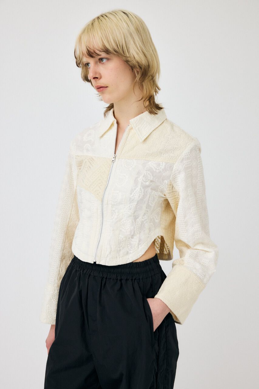 MOUSSY「CORSET LACE シャツ」|シャツ・ブラウス|