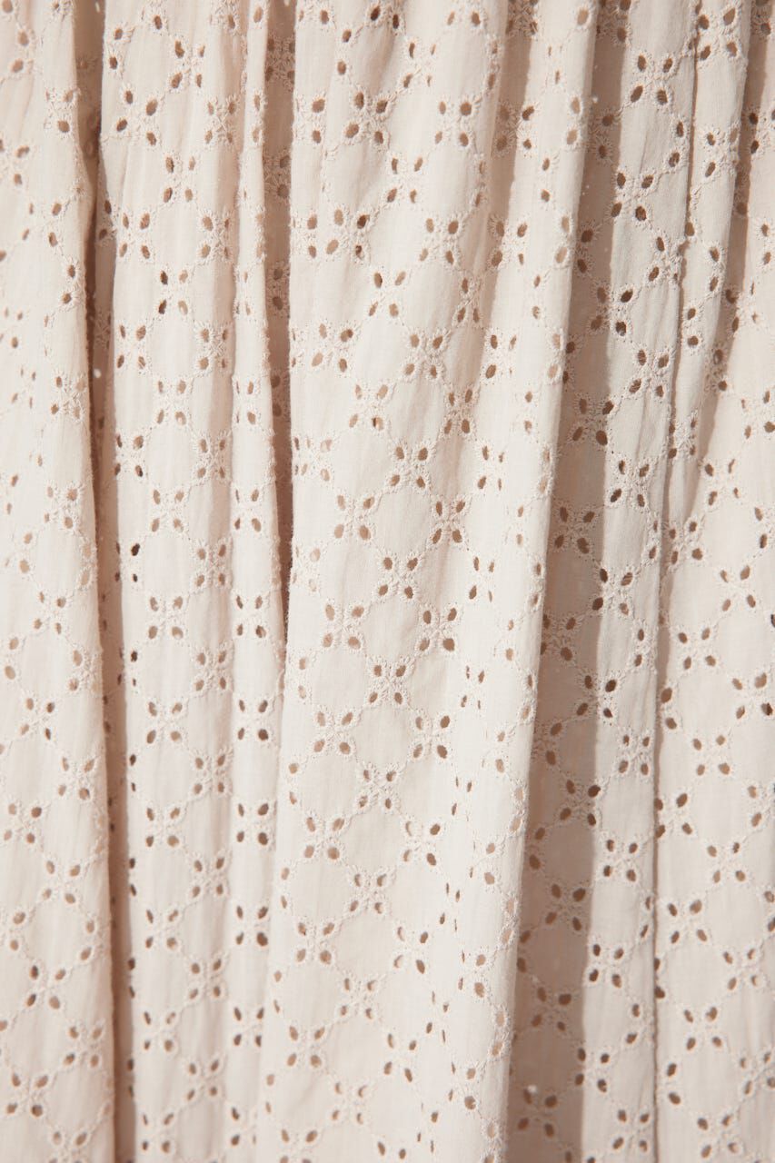 rienda「コットンレースフレアワンピース」|ワンピース|