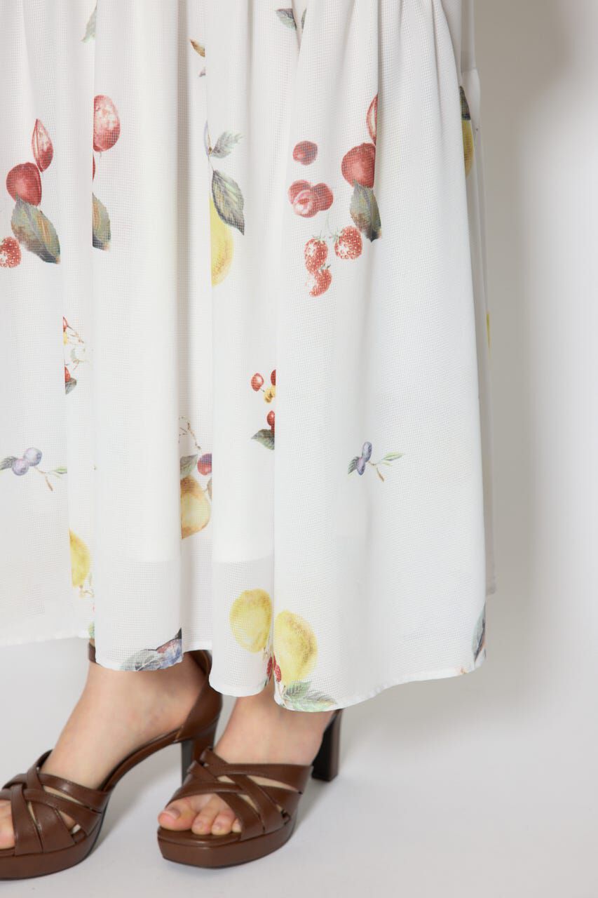 rienda「リボンディティールティアードキャミワンピース」|ワンピース|