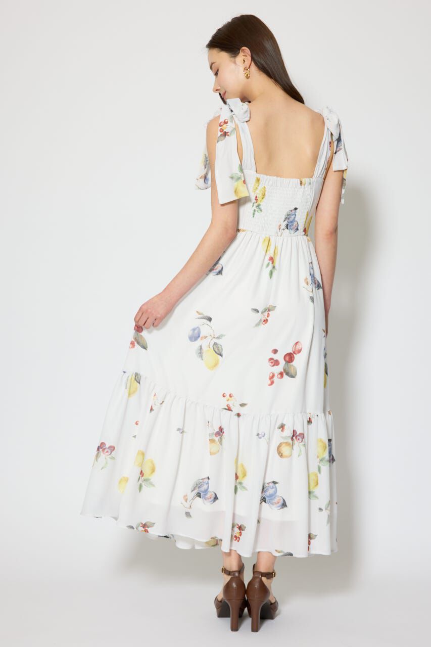 rienda「リボンディティールティアードキャミワンピース」|ワンピース|