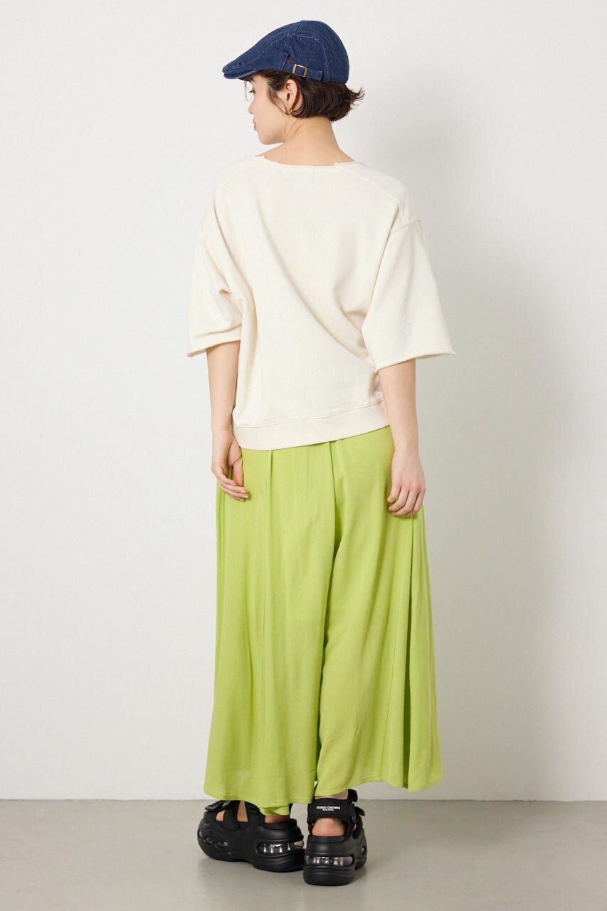 RODEO CROWNS「切替カレッジ半袖スウェット」|Tシャツ・カットソー|