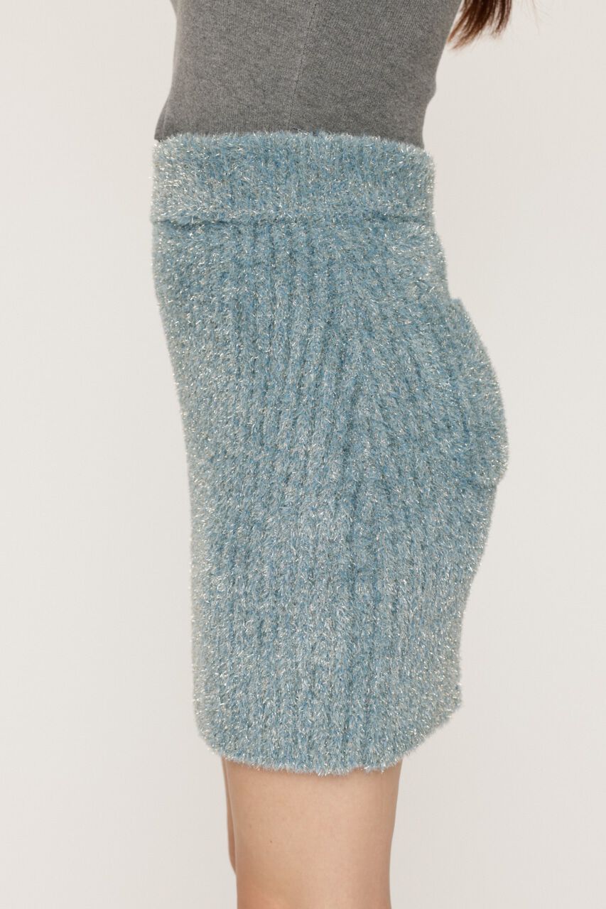 SLY「GLITTER KNIT ショートスカート」|スカート|
