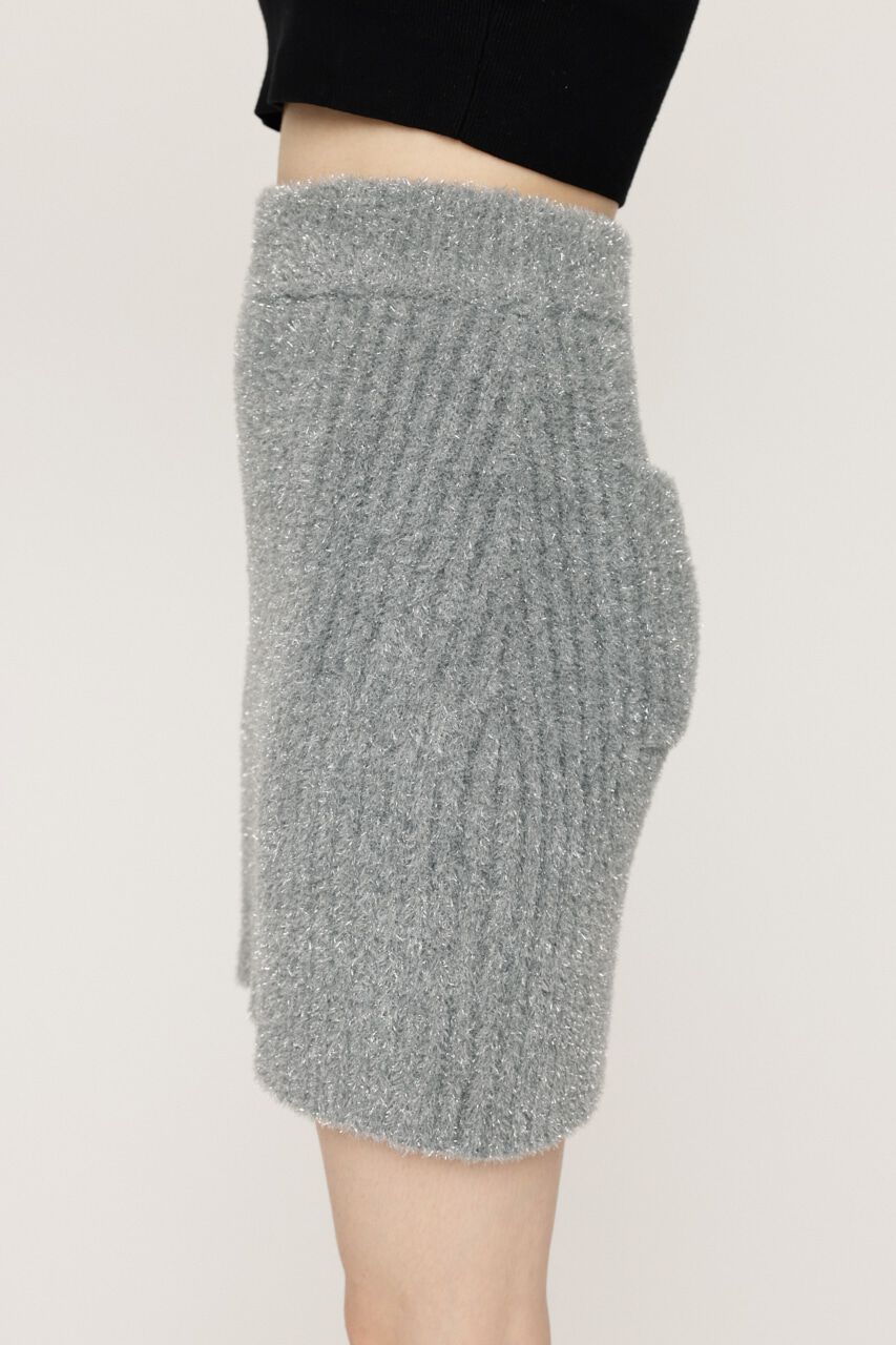 SLY「GLITTER KNIT ショートスカート」|スカート|
