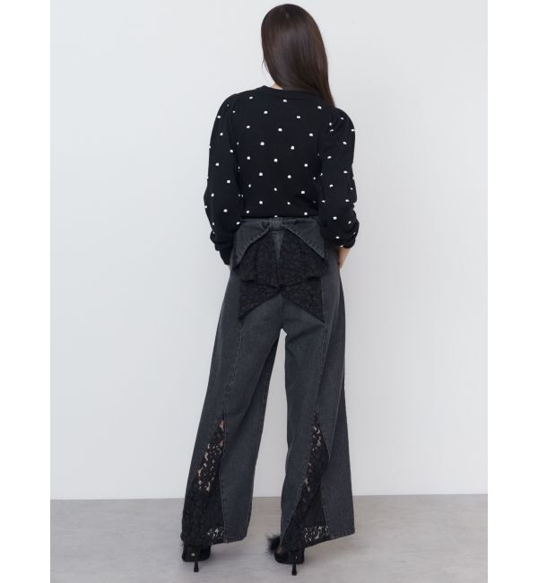 CALNAMUR「PUKU DOT KNIT PO/プクドットニットプルオーバー」|ニット・セーター|