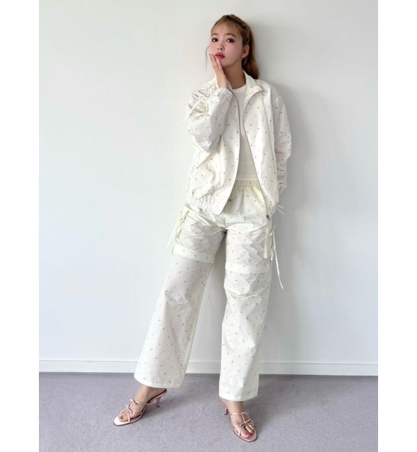 CALNAMUR「METTALLIC VOLUME BLOUSON/メタリックボリュームブルゾン」|ブルゾン・スタジャン|