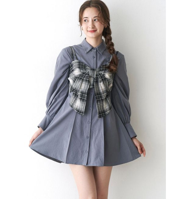 CALNAMUR「リボンビスチェ」|シャツ・ブラウス|