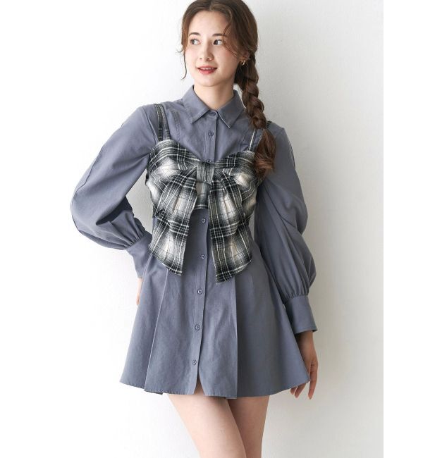 CALNAMUR「リボンビスチェ」|シャツ・ブラウス|