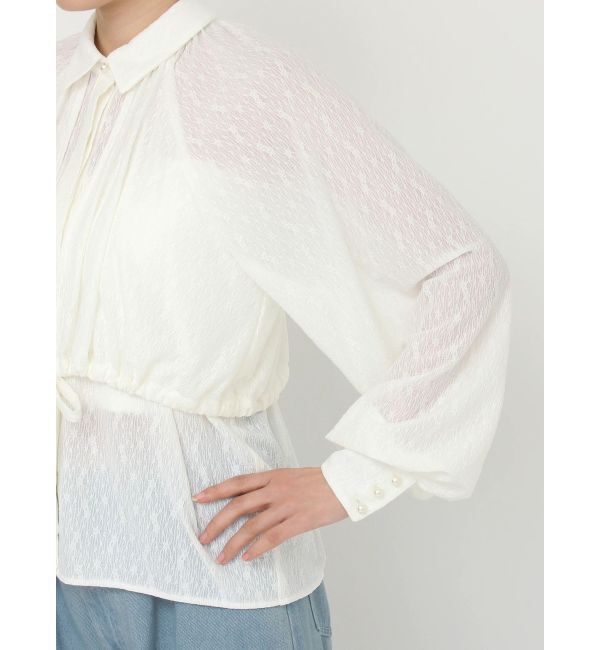 CALNAMUR「ギャザーラグランブラウス」|シャツ・ブラウス|