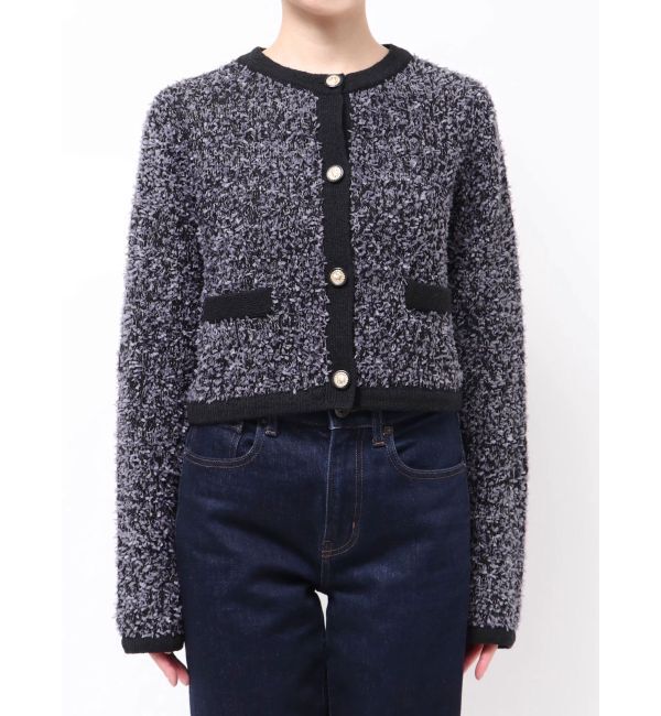 CALNAMUR「ファンシーヤーンクラシカルニットカーディガン」|Tシャツ・カットソー|