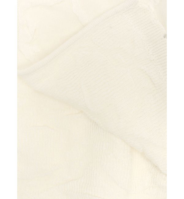 CALNAMUR「リボンジャガードカーディガン」|カーディガン|