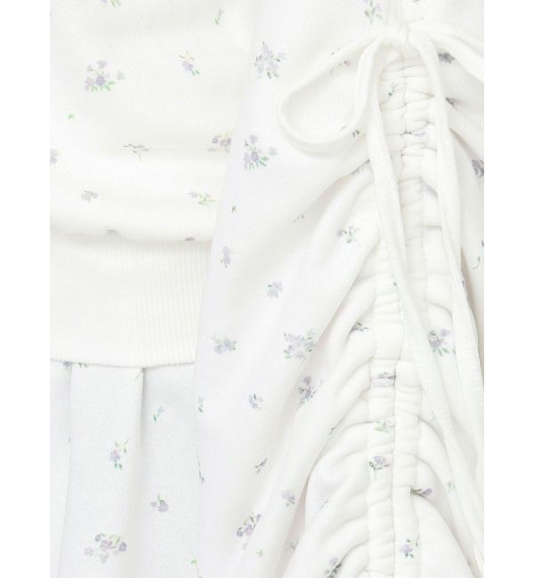 CALNAMUR「フロントジップオフショルスウェット」|Tシャツ・カットソー|