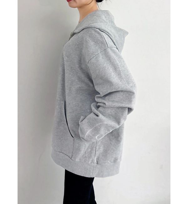 dazzlin「【吉田朱里】ストーンアートハーフジップフーディ」|パーカー|