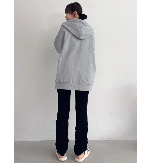 dazzlin「【吉田朱里】ストーンアートハーフジップフーディ」|パーカー|