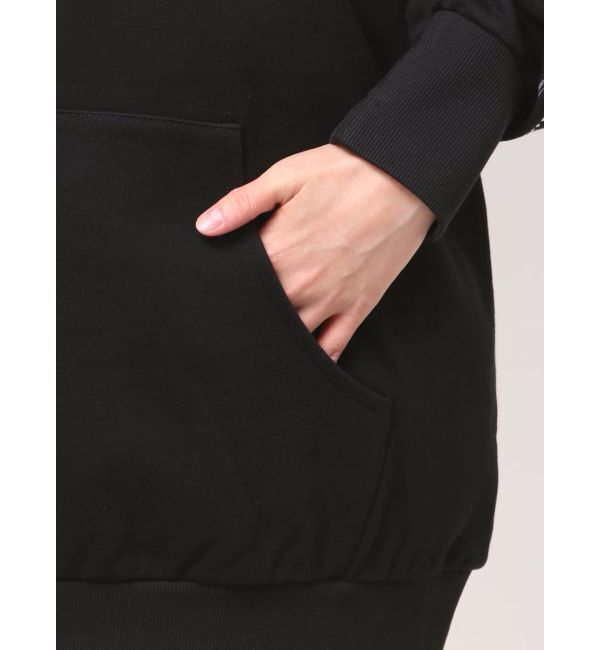 dazzlin「【吉田朱里】ストーンアートハーフジップフーディ」|パーカー|