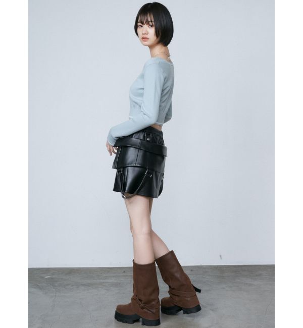 EMODA「ハングベルトカーゴスカート」|スカート|