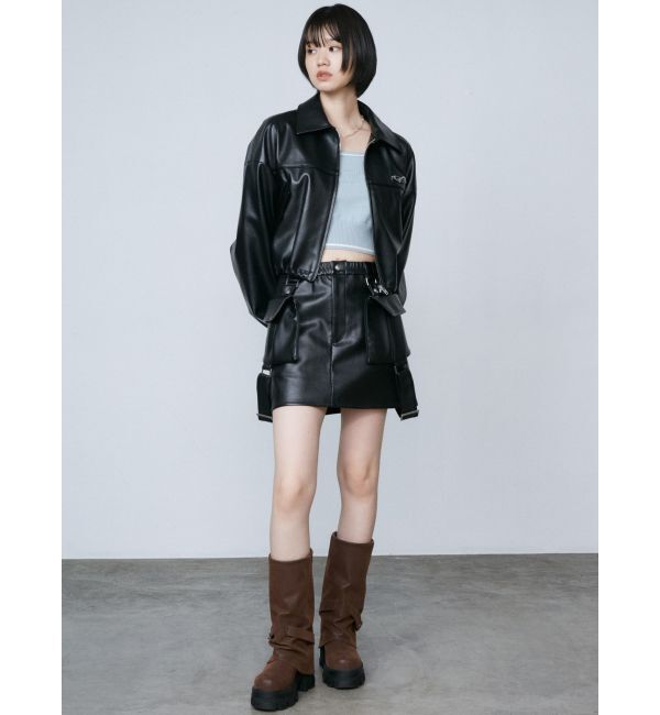 EMODA「ハングベルトカーゴスカート」|スカート|