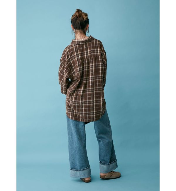 Ungrid「ロールアップルーズデニム」|デニム|