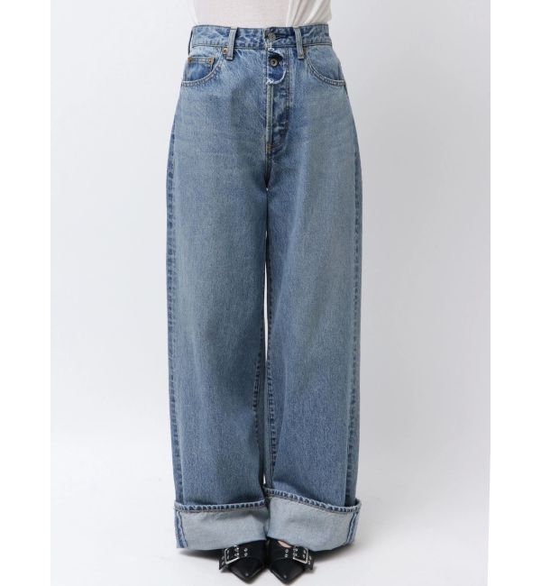 Ungrid「ロールアップルーズデニム」|デニム|