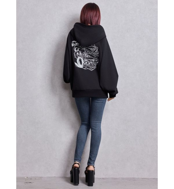 GYDA「HYPERACTIVE BUNNYスウェットパーカー」|パーカー|