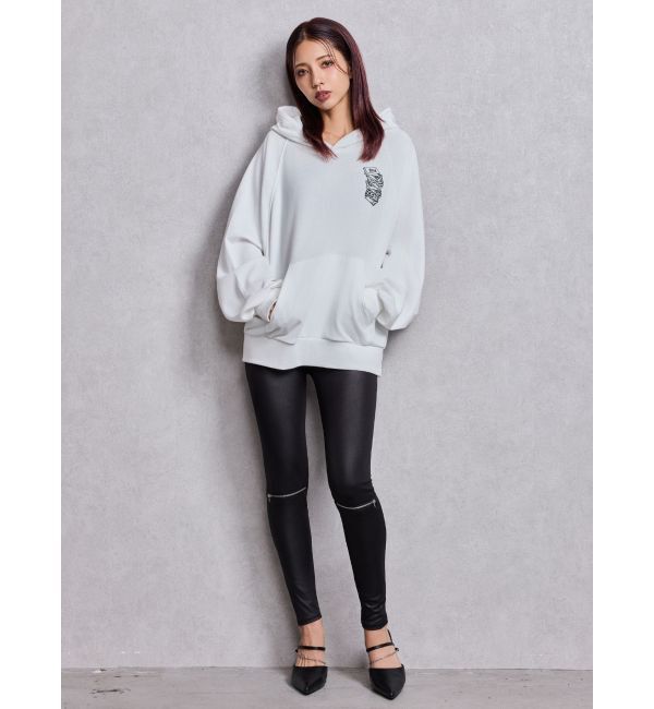 GYDA「HYPERACTIVE BUNNYスウェットパーカー」|パーカー|