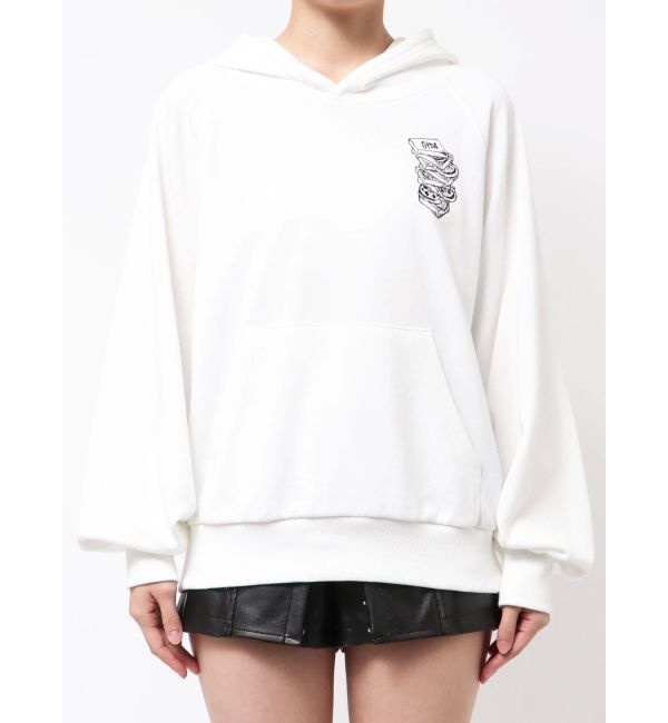 GYDA「HYPERACTIVE BUNNYスウェットパーカー」|パーカー|