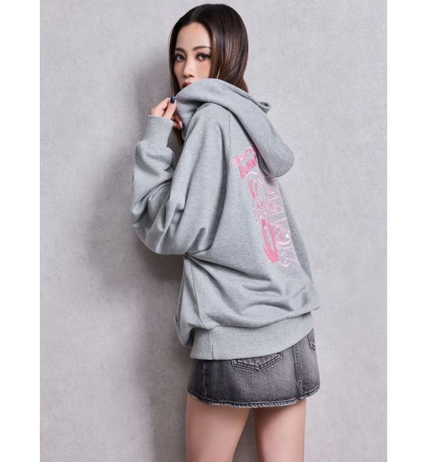 GYDA「HYPERACTIVE BUNNYスウェットパーカー」|パーカー|