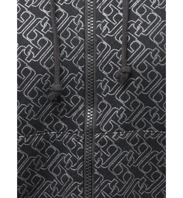 GYDA「GG chain glitter print BIGパーカー」|パーカー|