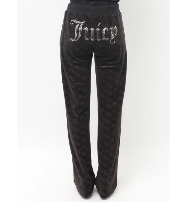 GYDA「GYDA&times;Juicy Couture GG JC Emboss Big Bling Velour Track Pants」|その他|