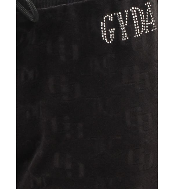 GYDA「GYDA&times;Juicy Couture GG JC Emboss Big Bling Velour Track Pants」|その他|
