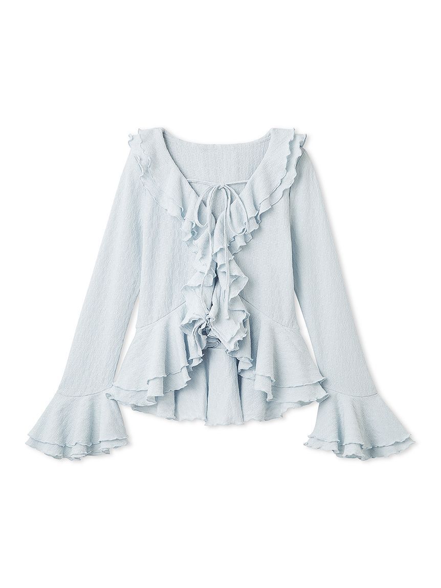 FURFUR「ラッフルフリルプルオーバー」|シャツ・ブラウス|