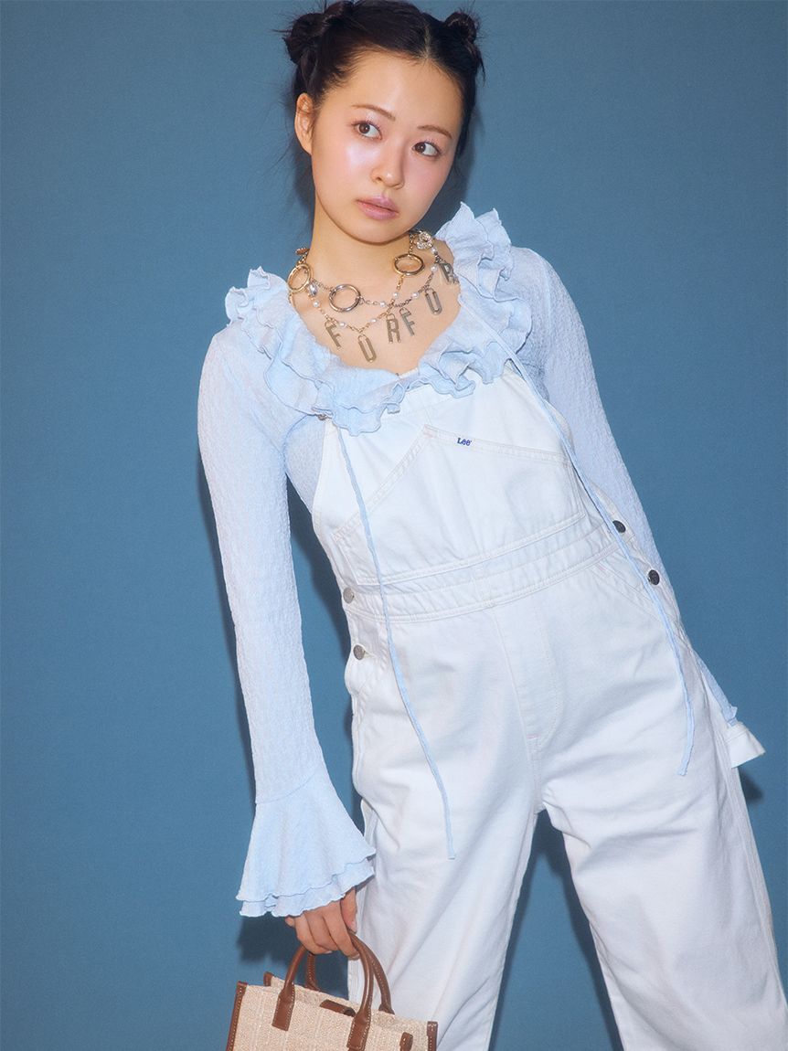 FURFUR「ラッフルフリルプルオーバー」|シャツ・ブラウス|