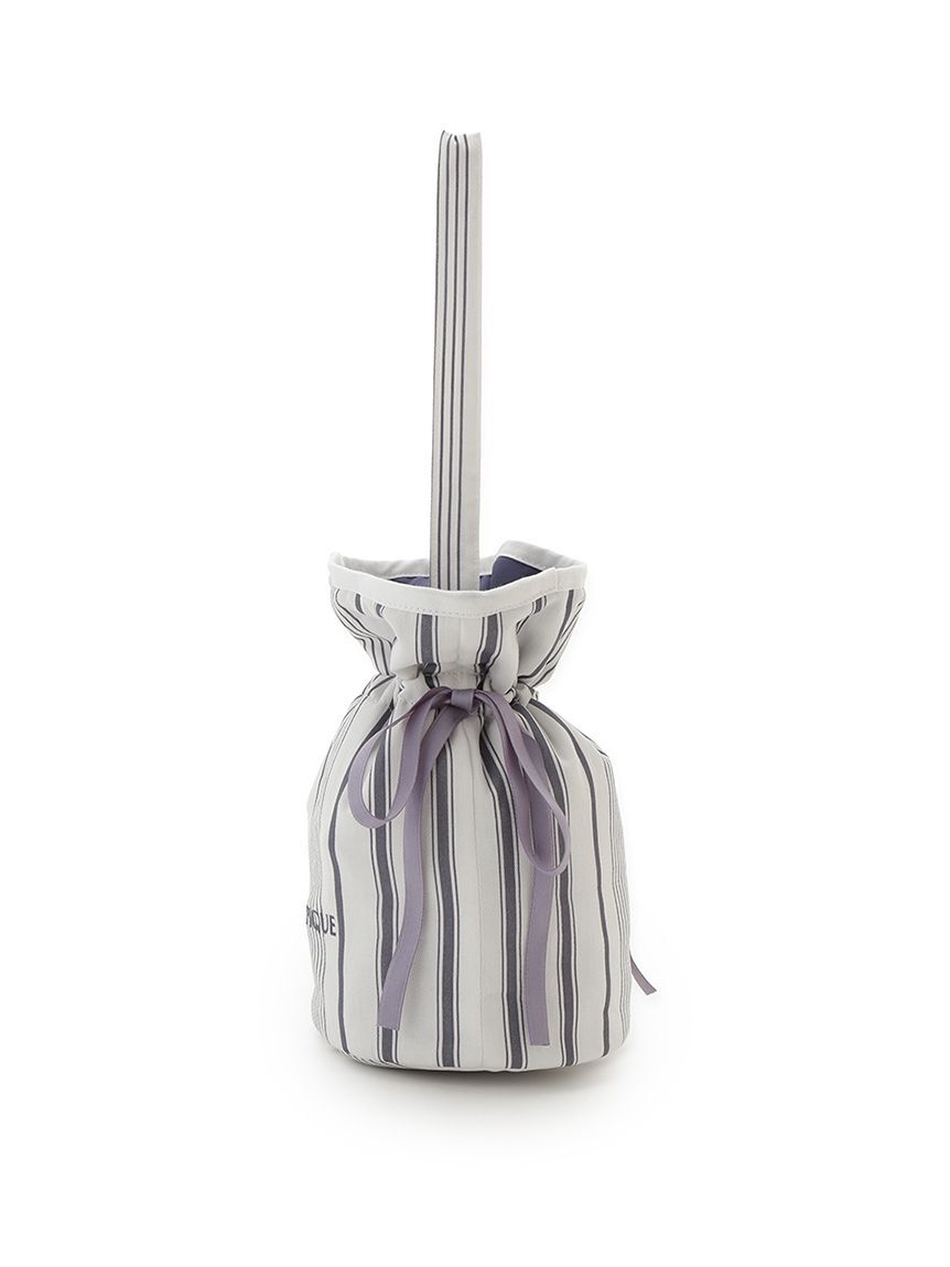 gelato pique「ガーゼパイピングリボン巾着」|ポーチ|