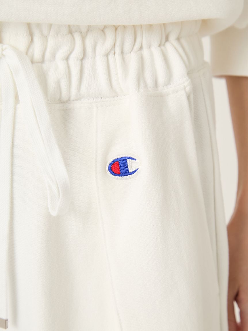 FRAY I.D「【FRAY I.D｜Champion】リバースウィーブタックワイドパンツ」|チノ|