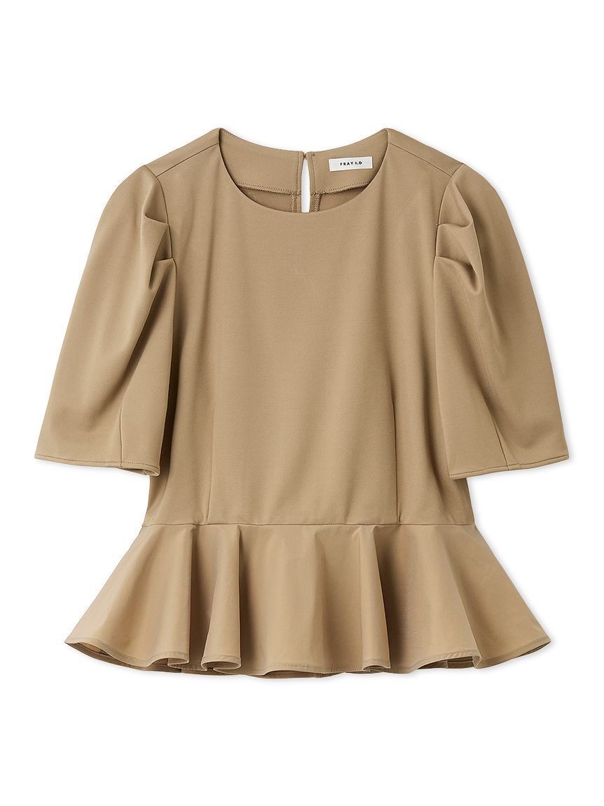 FRAY I.D「ドッキングペプラムカットソー」|Tシャツ・カットソー|