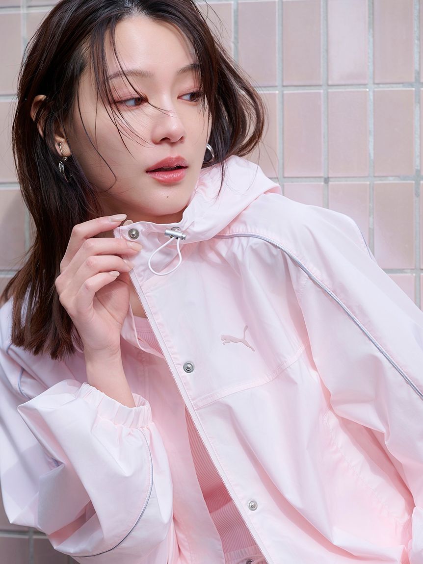 FRAY I.D「【FRAY I.D&times;PUMA】ナイロンブルゾン／UVカット・撥水」|ブルゾン・スタジャン|PNK