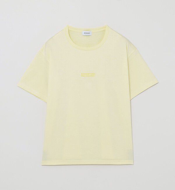 MACKINTOSH PHILOSOPHY「刺しゅうロゴTシャツ」|Tシャツ・カットソー|イエロー