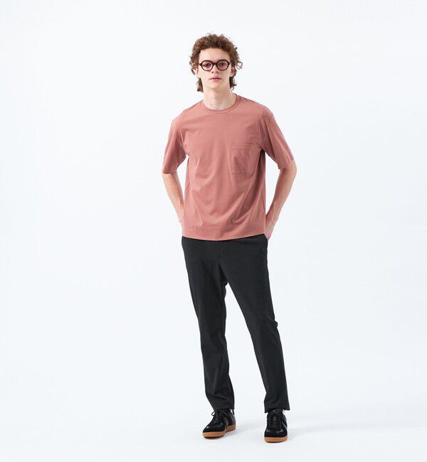 MACKINTOSH PHILOSOPHY「ベアスムース　五分袖ポケットTシャツ」|Tシャツ・カットソー|