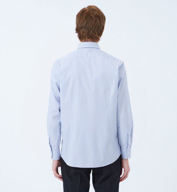 MACKINTOSH PHILOSOPHY「トロッター セミワイドシャツ 無地/ブルーバリエーション」|シャツ・ブラウス|