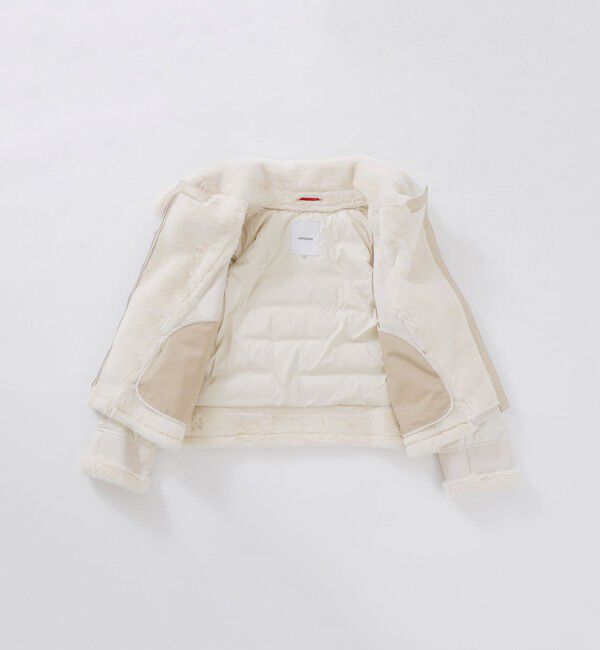  「ファーコンビライダースダウン」|ブルゾン・スタジャン|