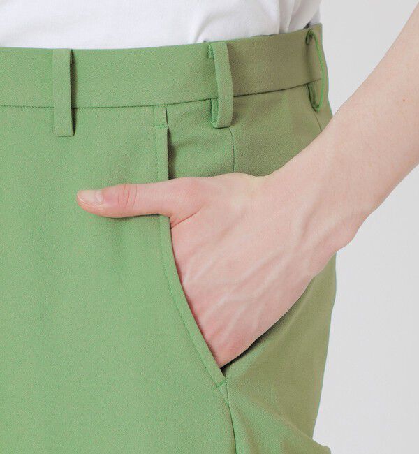  「カラージョーゼットスラックス」|スラックス|